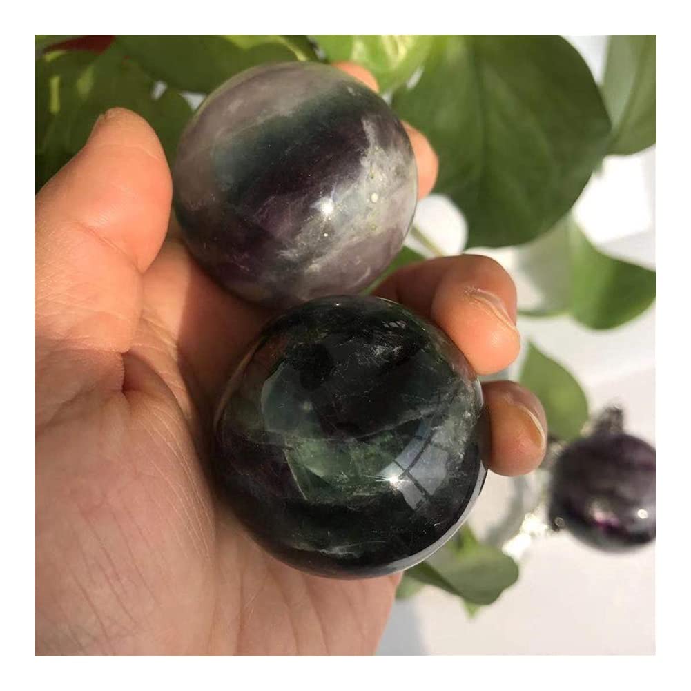 Amazon.co.jp: 非常に美しいドリームフローライトボール天然クリスタル